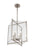Crystorama DAN-8796-BN Danbury 4 Light Chandelier - Brushed Nickel