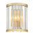 Crystorama DAR-1012-DT Darcy 2 Light Wall Mount - Distressed Twilight