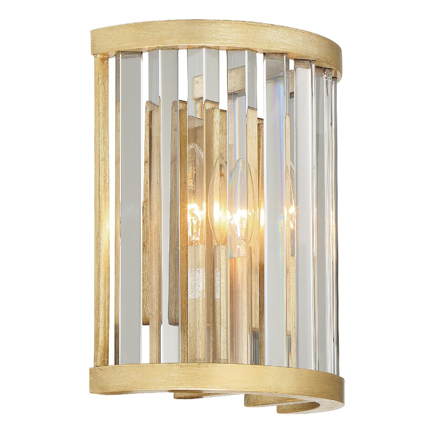 Crystorama DAR-1012-DT Darcy 2 Light Wall Mount - Distressed Twilight