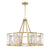 Crystorama DAR-1018-DT Darcy 8 Light Chandelier - Distressed Twilight