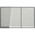 Geberit 115-081 Actuator Plate Omega60, For Dual Flush, Surface-Even