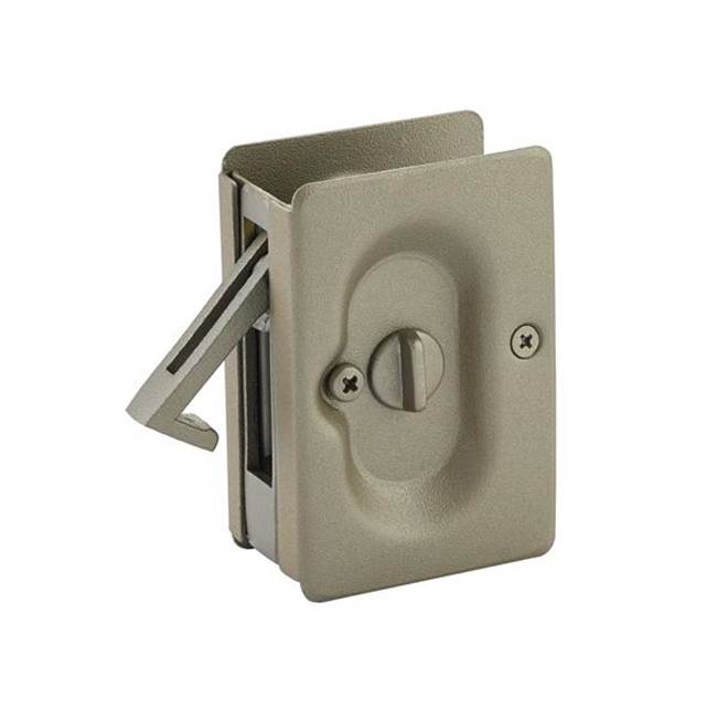 Emtek 2101 Pocket dr lock , pass set