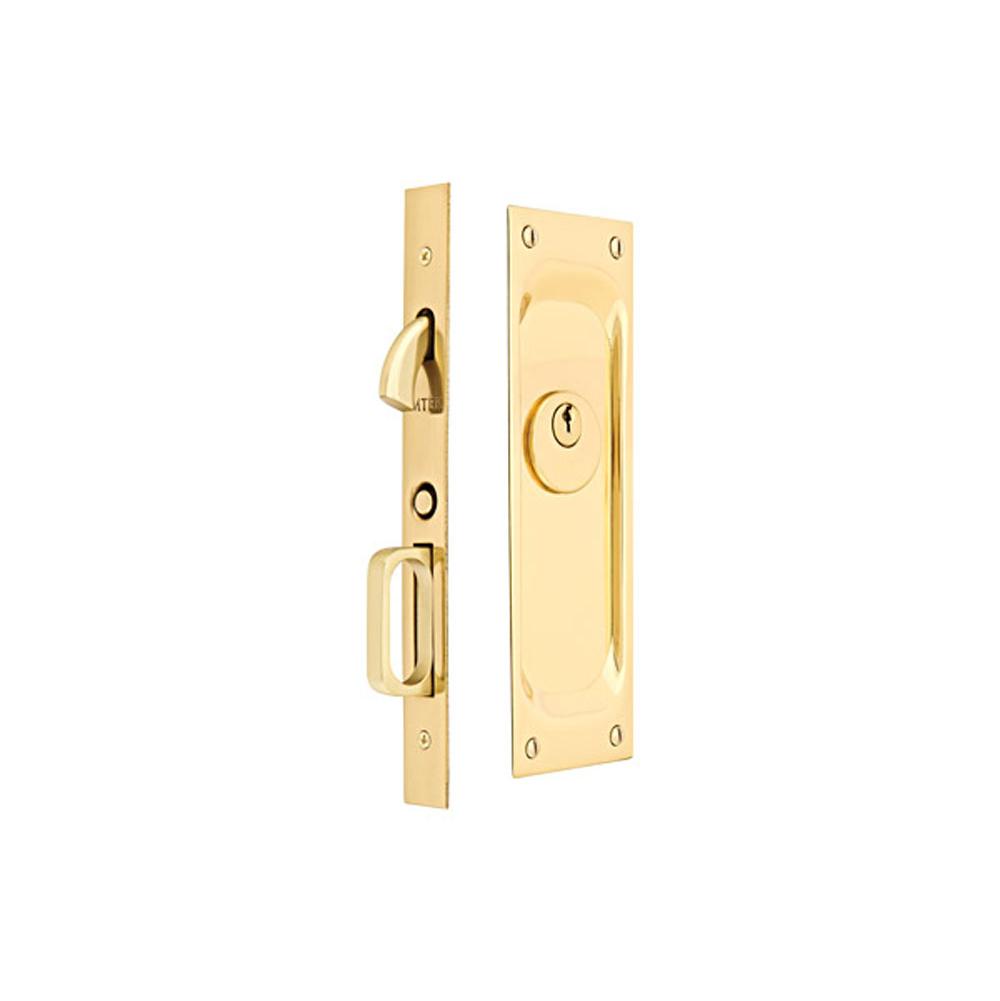Emtek 2103 Mort. pocket door Keyed lock - Parent