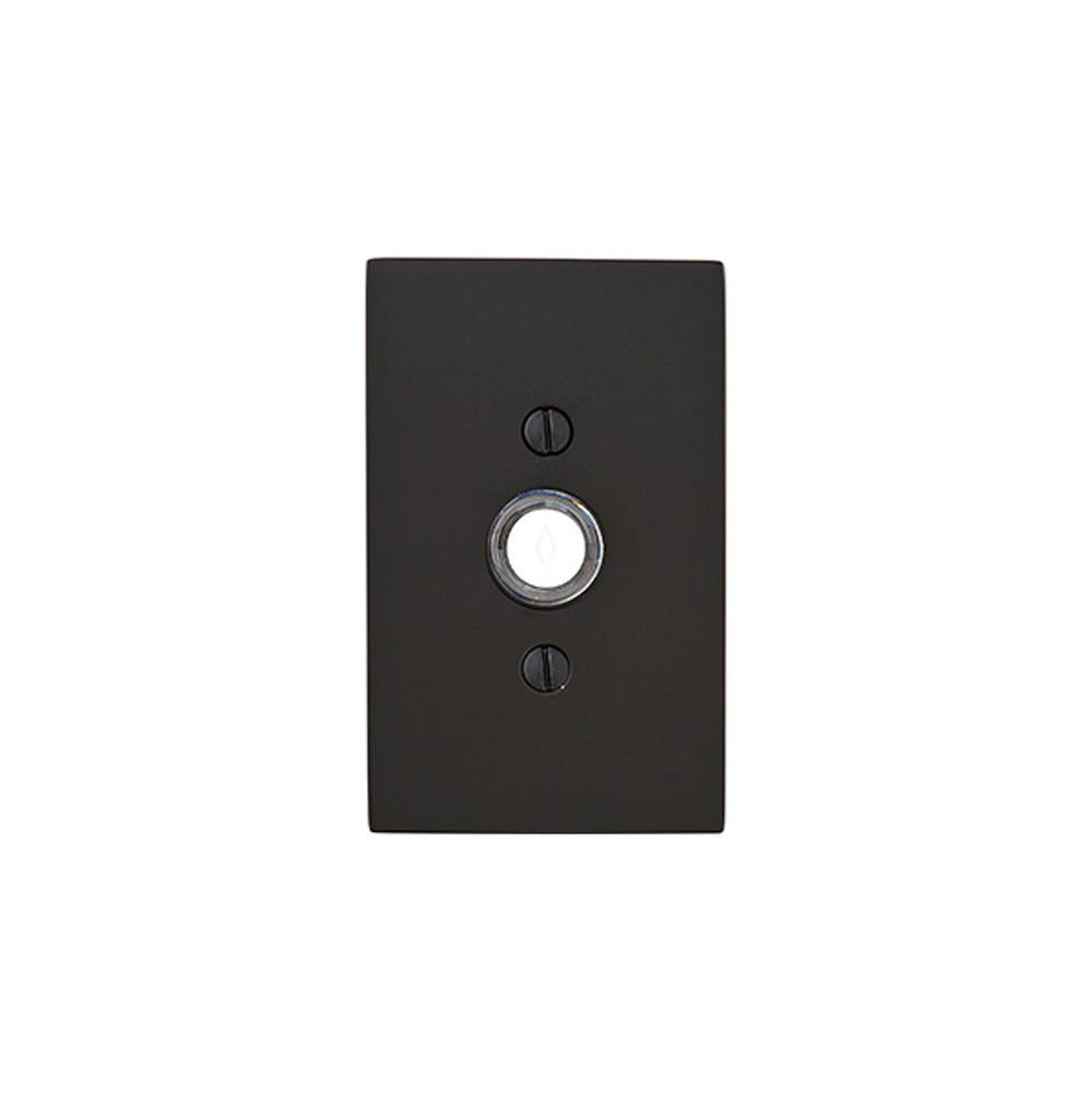 Emtek 2463 Brass Door Bell , Mod Rect Rose - Parent