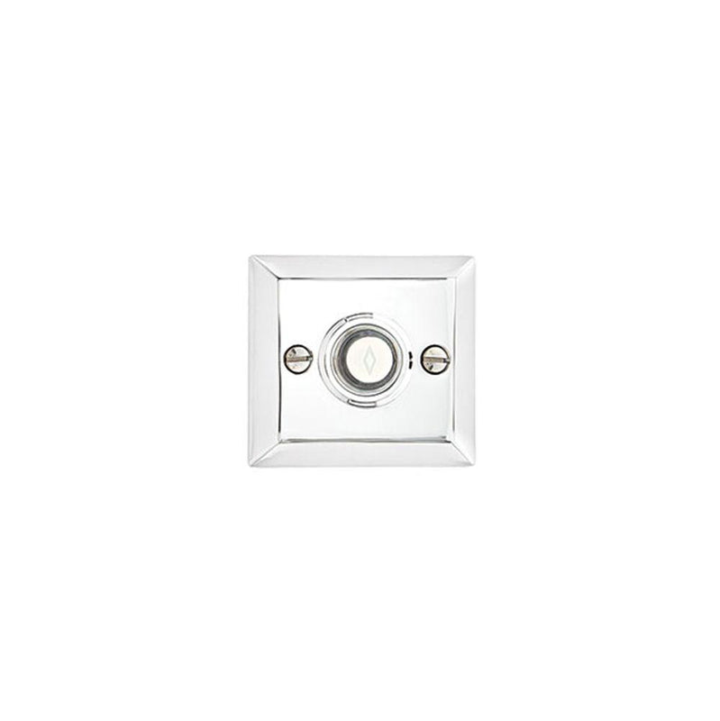 Emtek 2409 Brass Door Bell , Quincy Rose - Parent