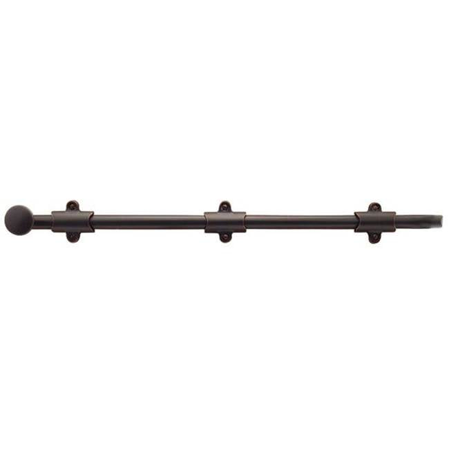 Emtek 8514 Surface Bolt 24" ( with Set of 3 Strike Plate) - Parent