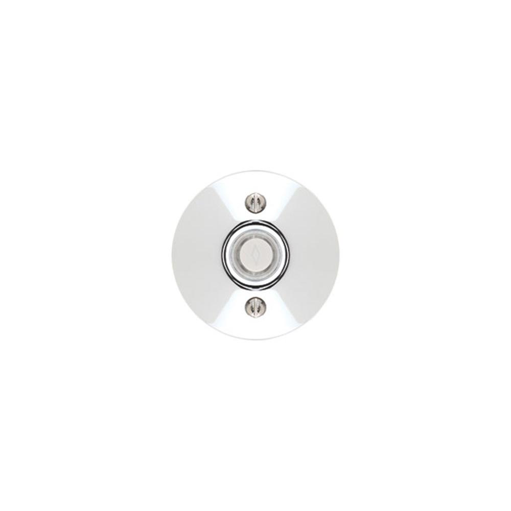 Emtek 2458 Brass Door Bell , Disc Rose - Parent
