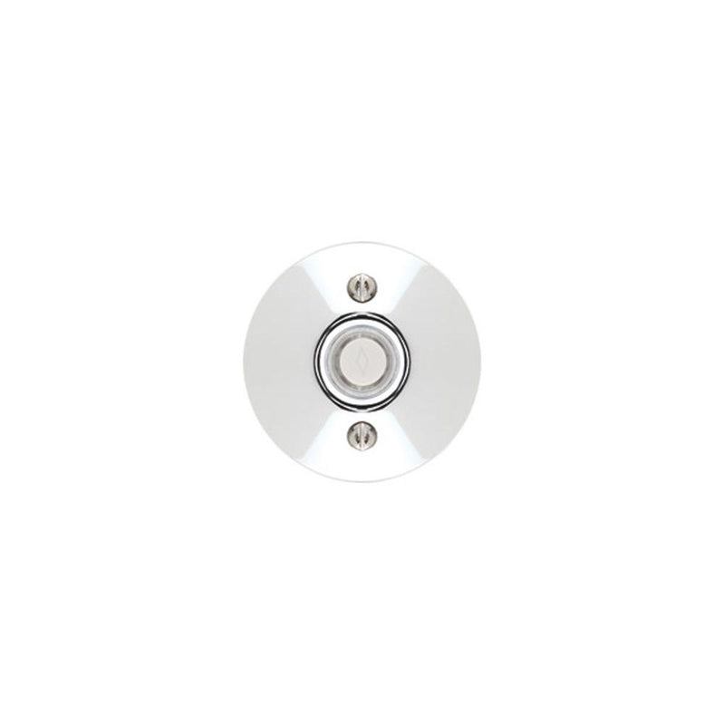 Emtek 2458 Brass Door Bell , Disc Rose - Parent
