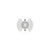 Emtek 2457 Brass Door Bell , Modern Rosette - Parent