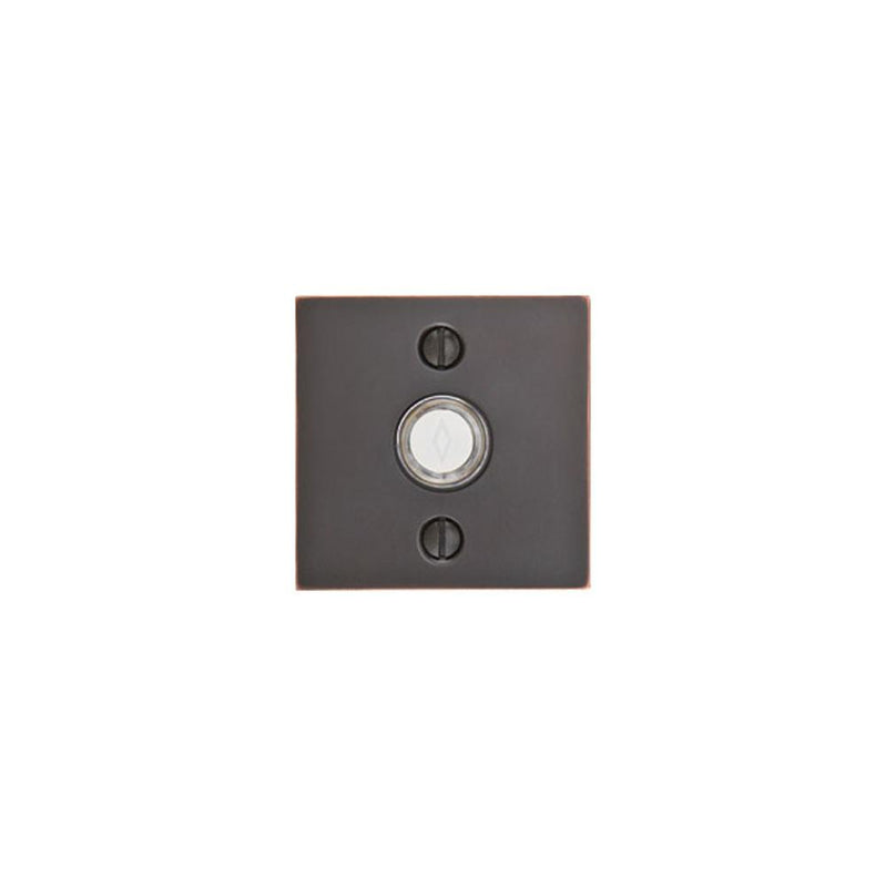 Emtek 2459 Modern Door Bell , Sq Rose - Parent