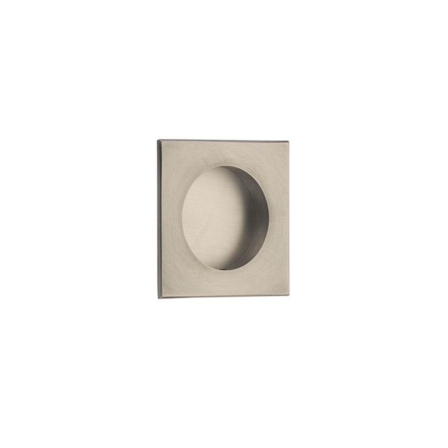 Emtek 2213 Square Flush Pull with Round Bore
