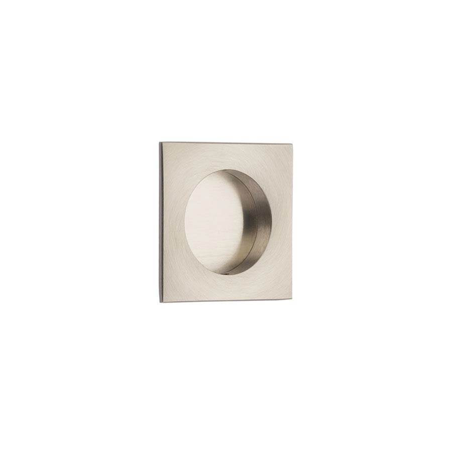 Emtek 2213 Square Flush Pull with Round Bore