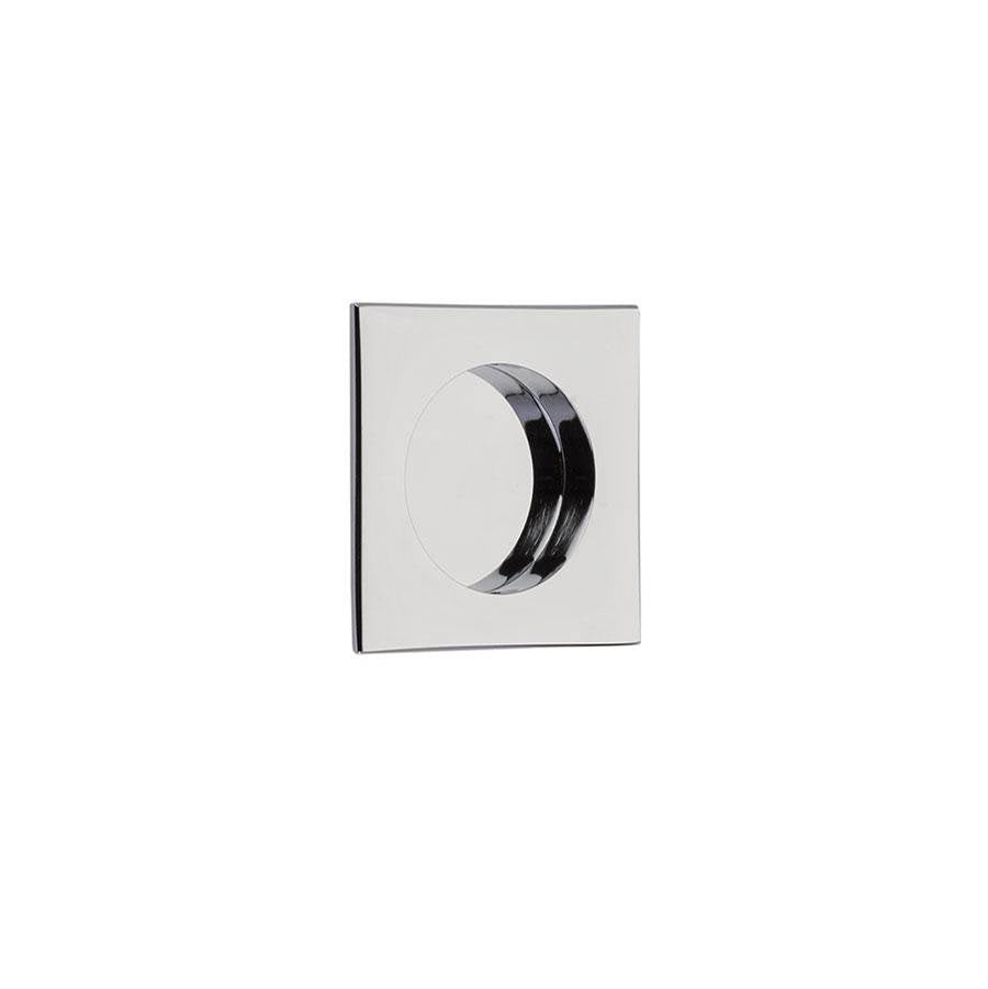 Emtek 2213 Square Flush Pull with Round Bore
