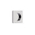 Emtek 2213 Square Flush Pull with Round Bore
