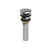 Riobel DB170 Lavatory Push Drain With Overflow