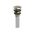 Riobel DB170 Lavatory Push Drain With Overflow