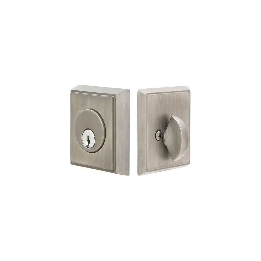 Emtek 8368 Brass Rect Deadbolt , Dbl - Parent
