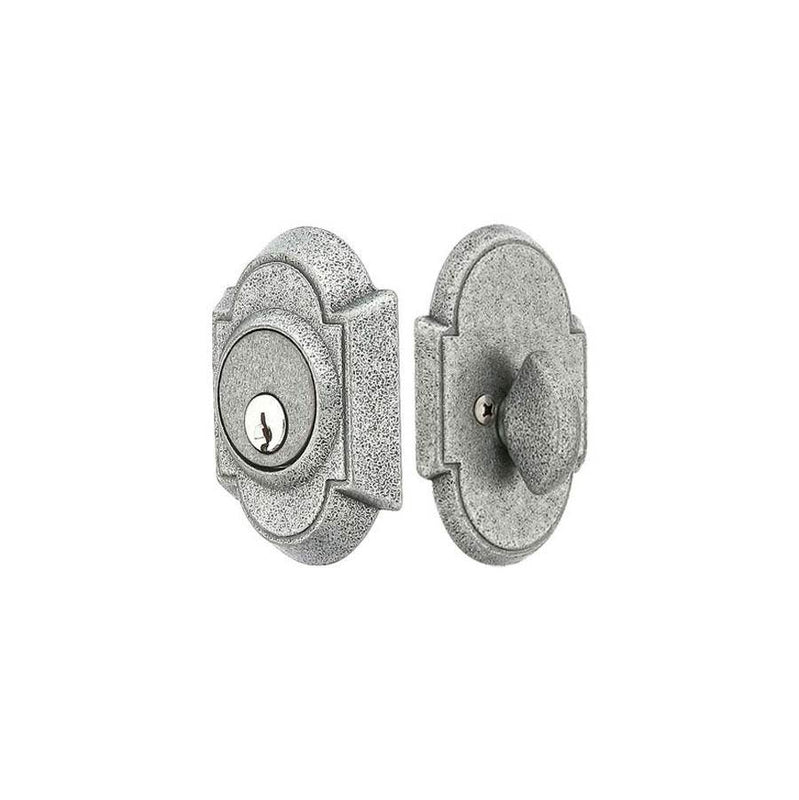 Emtek 8461 Deadbolt , Single , Stl No.1Rose - Parent