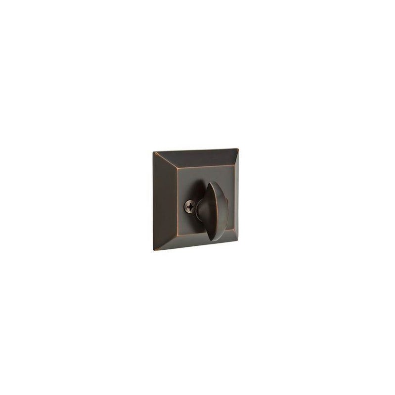 Emtek 8578 Brass Quincy Rose Deadbolt , SingleSided - Parent
