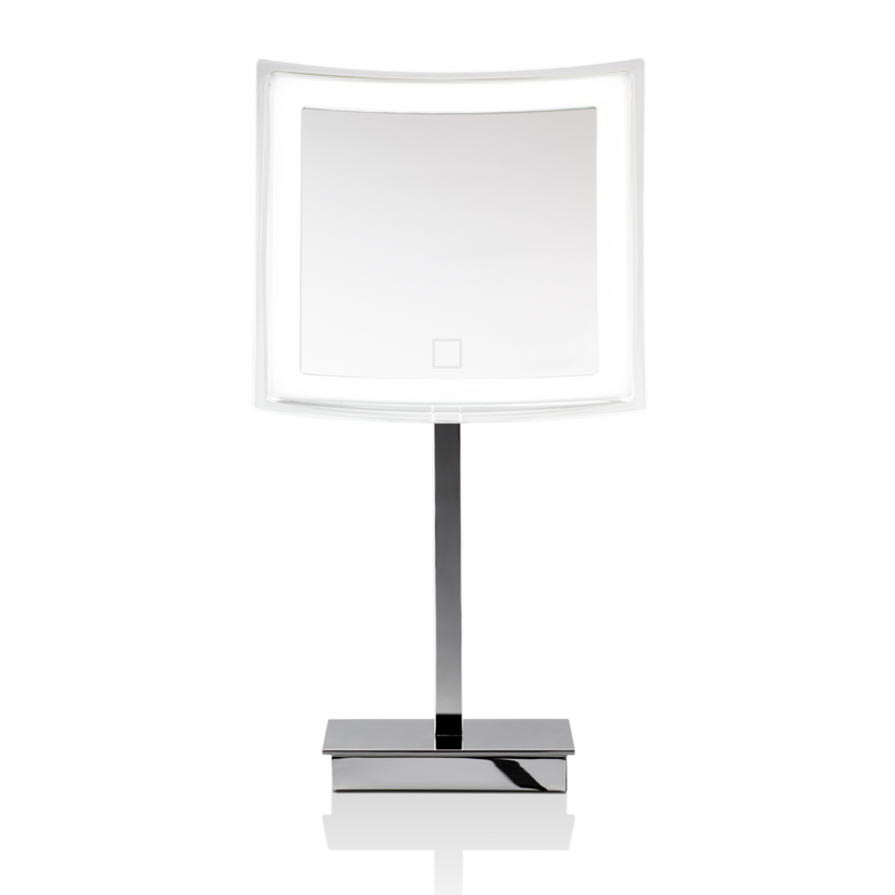 Decor Walther 0121500 DW BS 83 TOUCH LED Cosmetic mirror illuminated Chrome, FS - 5x Magnification