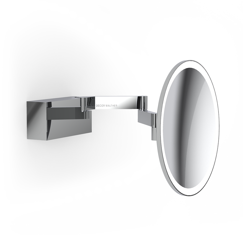 Decor Walther 01231 DW VISION R 5X Cosmetic mirror illuminated Optic Wall Mount - 5x Magnification