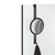 Decor Walther 01233 DW HANG UP 5X Cosmetic mirror for shower enclosure - 5x Magnification