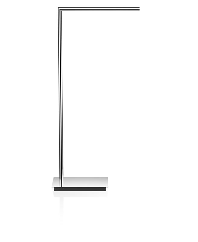 Decor Walther 0504000 DW STRAIGHT 1 Towel stand - Chrome