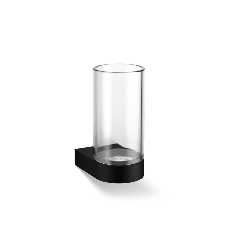 Decor Walther 05867 DW CENTURY Wall Mount G Tumbler Wall Mount with tumbler made of KRISTALL - clear