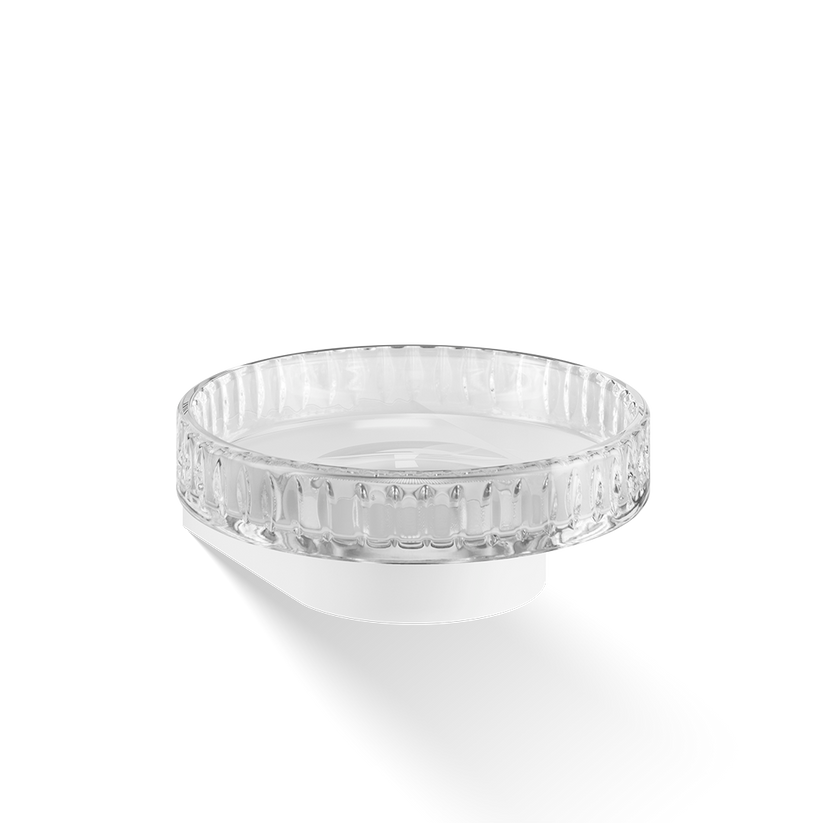 Decor Walther 05868 DW CENTURY WSS Soap dish Wall Mount with soap dish made of KRISTALL - edged