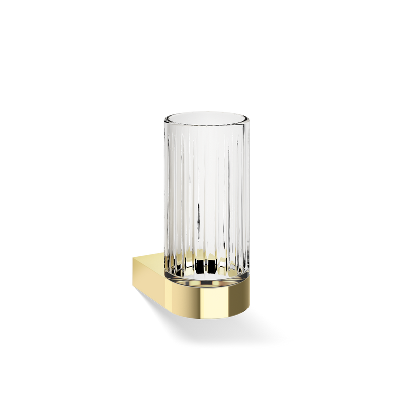 Decor Walther 05869 DW CENTURY Wall Mount G Tumbler Wall Mount with tumbler made of KRISTALL - edged