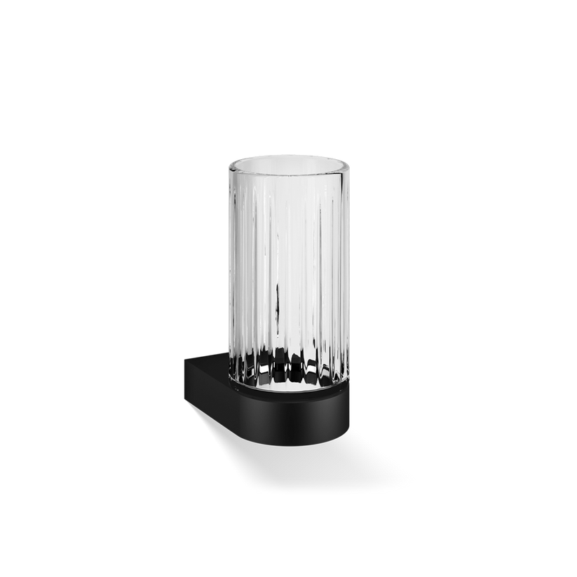 Decor Walther 05869 DW CENTURY Wall Mount G Tumbler Wall Mount with tumbler made of KRISTALL - edged