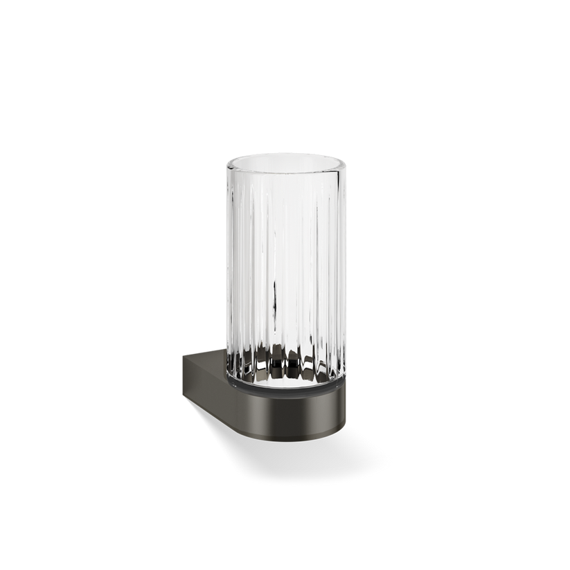Decor Walther 05869 DW CENTURY Wall Mount G Tumbler Wall Mount with tumbler made of KRISTALL - edged