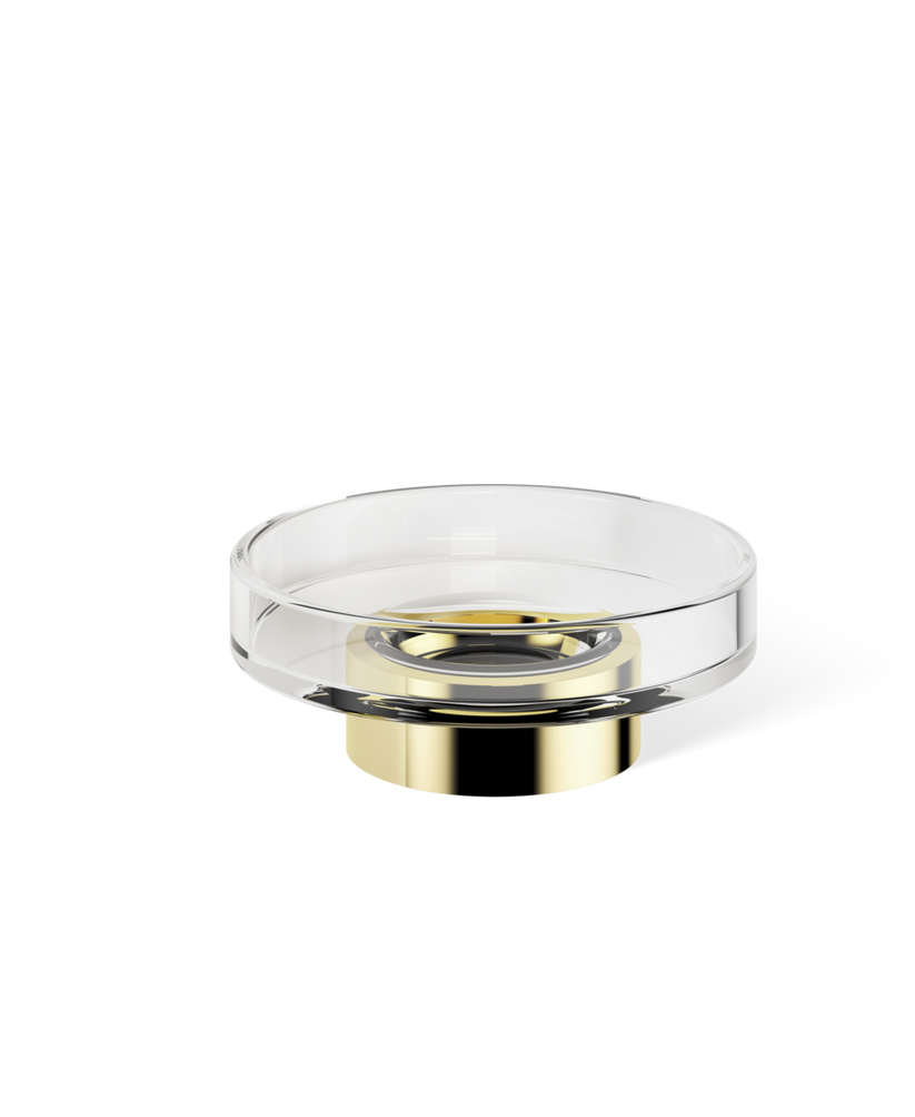 Decor Walther 05874 DW CENTURY STS Soap dish with soap dish made of KRISTALL - clear