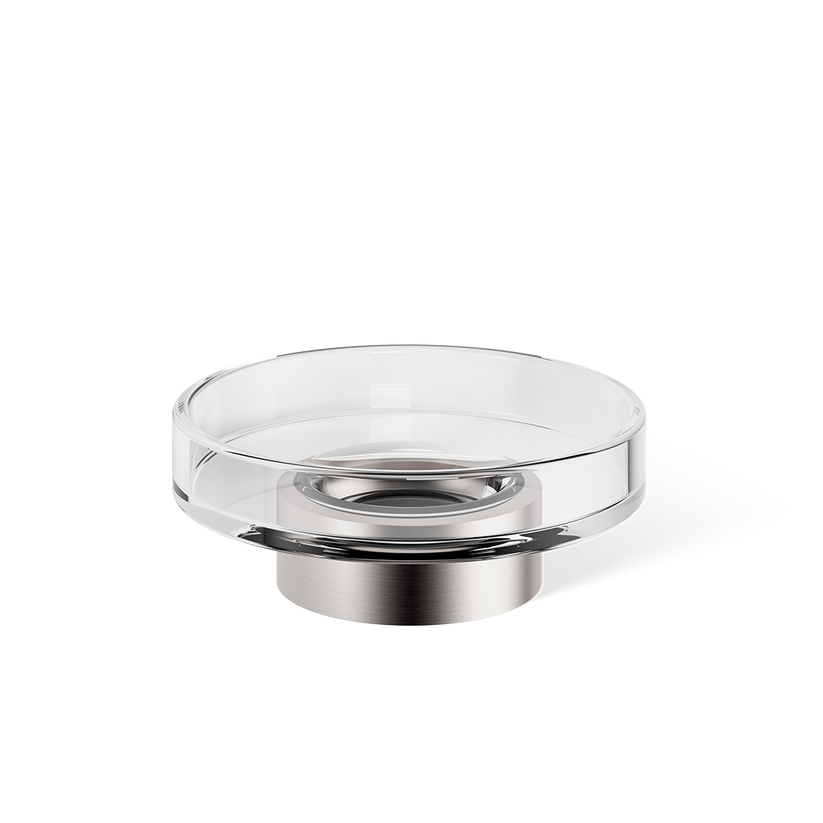 Decor Walther 05874 DW CENTURY STS Soap dish with soap dish made of KRISTALL - clear