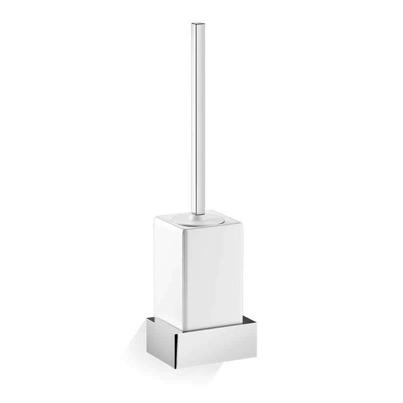 Decor Walther 0591500 DW BK WBG Toilet brush set WM Chrome / Porcelain White
