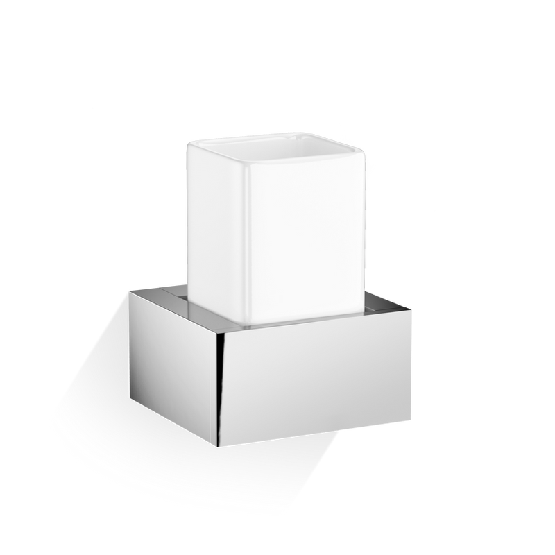 Decor Walther 0591900 DW BK WMG BRICK Tumbler WM Chrome / Porcelain White