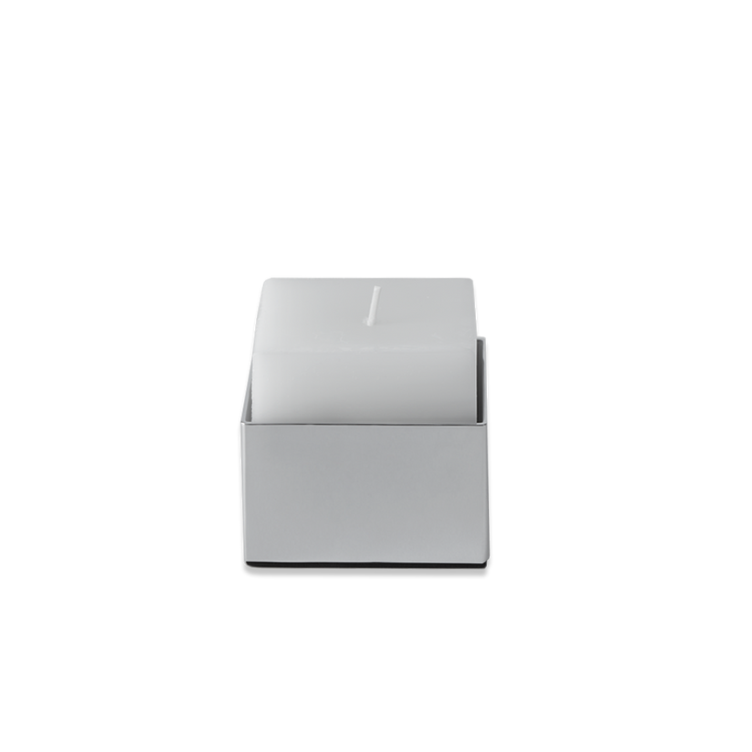 Decor Walther 0592100 DW BK KNH BRICK Candle holder - Chrome