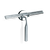 Decor Walther 08356 DW QUICK Wiper with wall holder and 1 spare rubberlip