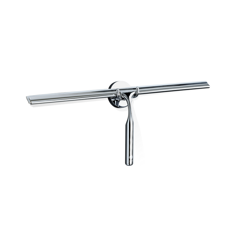 Decor Walther 0842800 DW QUICK XL Wiper - Chrome with wall holder and 1 spare rubberlip