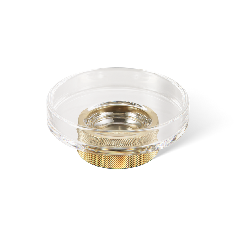Decor Walther 08546 DW CLUB STS Soap dish with soap dish made of KRISTALL - clear