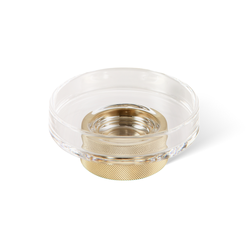 Decor Walther 08546 DW CLUB STS Soap dish with soap dish made of KRISTALL - clear