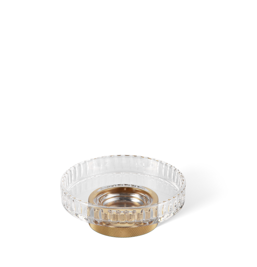 Decor Walther 08547 DW CLUB STS Soap dish with soap dish made of KRISTALL - edged