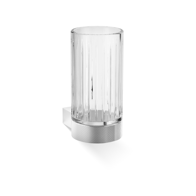 Decor Walther 08575 DW CLUB Wall Mount G Tumbler Wall Mount with tumbler made of KRISTALL - edged