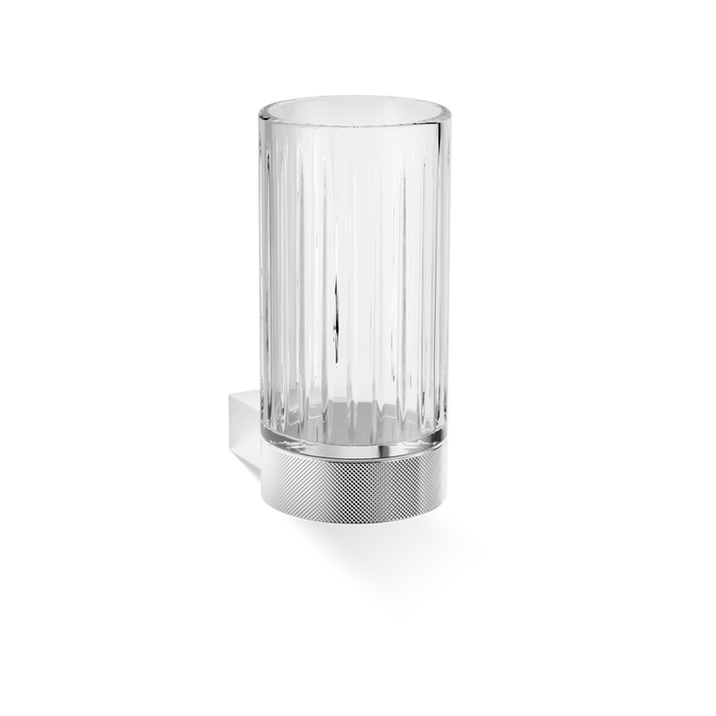 Decor Walther 08575 DW CLUB Wall Mount G Tumbler Wall Mount with tumbler made of KRISTALL - edged