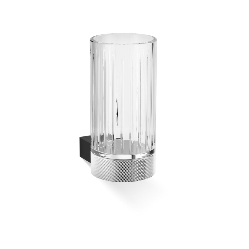 Decor Walther 08575 DW CLUB Wall Mount G Tumbler Wall Mount with tumbler made of KRISTALL - edged