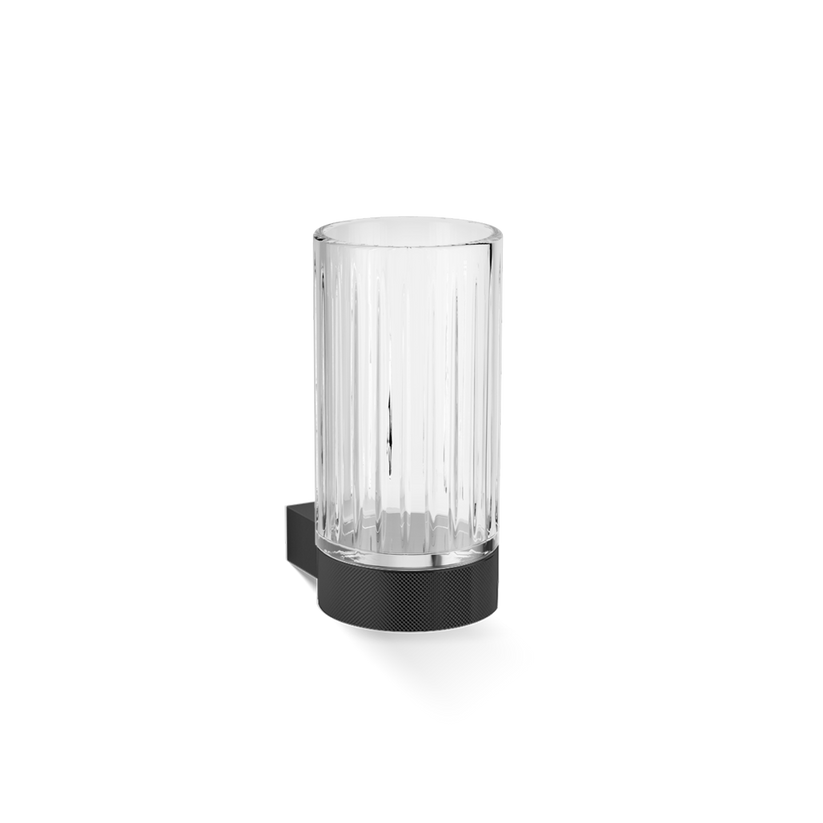 Decor Walther 08575 DW CLUB Wall Mount G Tumbler Wall Mount with tumbler made of KRISTALL - edged