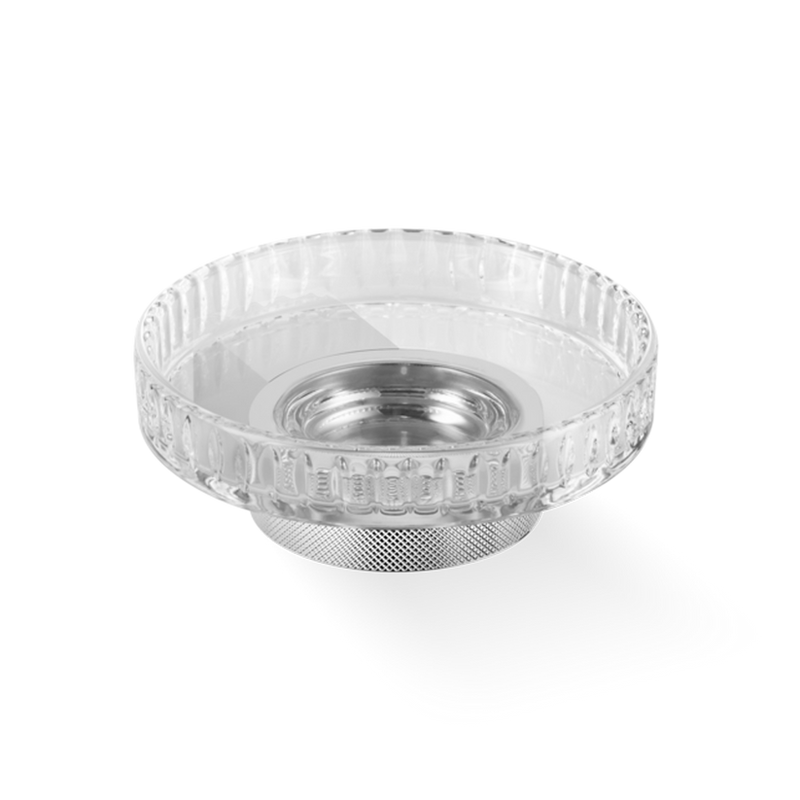 Decor Walther 08578 DW CLUB WSS Soap dish Wall Mount with soap dish made of KRISTALL - edged