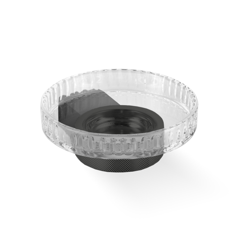 Decor Walther 08578 DW CLUB WSS Soap dish Wall Mount with soap dish made of KRISTALL - edged