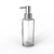 Decor Walther 08630 DW TT PORTER Soap dispenser Glass bottle Clear Pump