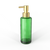 Decor Walther 08632 DW TT PORTER Soap dispenser Glass bottle Green Pump